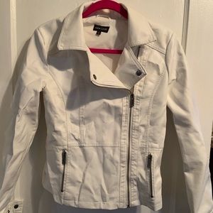 White leather Jacket